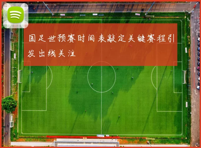 国足世预赛时间表敲定关键赛程引发出线关注