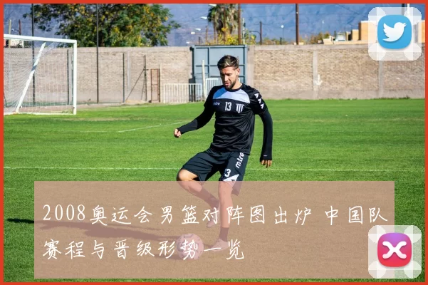 2008奥运会男篮对阵图出炉 中国队赛程与晋级形势一览